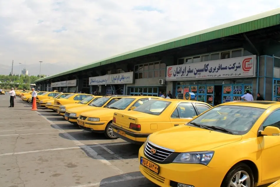 تاکسی بین شهری ترمینال غرب